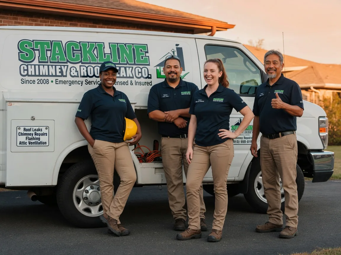 Chimney flashing repair company in Elk Mound, WI